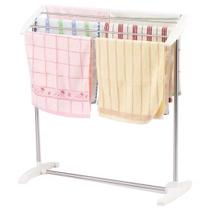 Varal Retrátil Chão Portátil Seca Roupa Toalha Apartamento Compacto e Prático