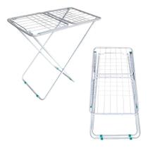 Varal Retrátil de Chão com Abas Dobrável para Roupas Lavanderia Área de Serviço Casa Varal Retrátil de Chão com Abas Dobrável para Roupas Lavanderia Área de Serviço Casa