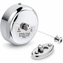 Varal Retrátil de Parede Resistente Aço Inox Corda 3 Metros Banheiro Apartamento Pousadas Hotéis Varal Retrátil de Parede Resistente Aço Inox Corda 3 Metros Banheiro Apartamento Pousadas Hotéis