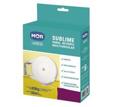 Varal Retrátil Multiangular Sublime Com Corda 12M 006056 Mor