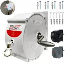 Varal Retrátil Parede Recolhível Roupas Corda 30m Manivela Cores Trevisan Varal Retrátil Parede Recolhível Roupas Corda 30m Manivela Cores Trevisan