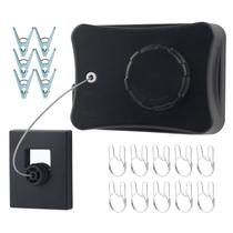 Varal retrátil Qiviluto para interior e exterior Varal retrátil Qiviluto para interior e exterior