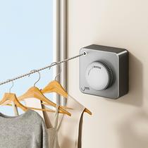 Varal retrátil UPCHonice para uso interno/externo de 4,8 m de aço inoxidável Varal retrátil UPCHonice para uso interno/externo de 4,8 m de aço inoxidável