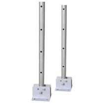 Varal Roupa Alumínio Articulado Dobrável Parede Muro