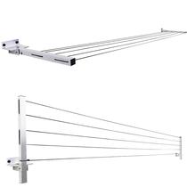 Varal Roupa Alumínio Articulado Retratil Parede 5 Cordas Varal Roupa Alumínio Articulado Retratil Parede 5 Cordas