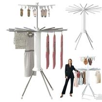 Varal Roupa Duplo Dobravel Chao 2 Andares Robo Portatil 360 Graus Estende Seca Pano Lençol Toalha Suporte Lavanderia Varal Roupa Duplo Dobravel Chao 2 Andares Robo Portatil 360 Graus Estende Seca Pano Lençol Toalha Suporte Lavanderia
