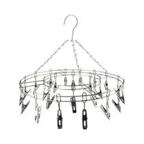 Varal Roupa Íntima 24 Prendedores Cueca Calcinha Meia Inox