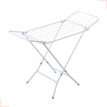 Varal Roupas De Chão Dobrável Com Abas Retrátil Reforçado