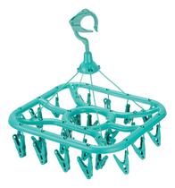 Varal Roupas Delicadas Peças Íntimas Quadrado 24 Prendedores Varal Roupas Delicadas Peças Íntimas Quadrado 24 Prendedores