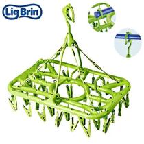 Varal Roupas Íntimas 36 Prendedores Calcinhas Meias Cuecas Lenços Roupas Delicadas