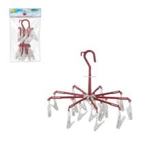 Varal Roupas Intimas Delicadas 18 Prendedores Dobrável