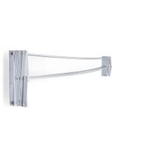 Varal Sanfonado em Aço no Tamanho de 1,20m na Cor Branco Varal Sanfonado em Aço no Tamanho de 1,20m na Cor Branco