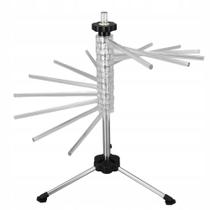 Varal Secador Massas Python Pasta Macarrao 14 Hastes Profissional Escorredor Dobravel Inox Chef Rotativo