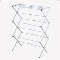 Varal Vertical de Chão Retrátil Dobrável Compacto Portátil para Roupas Apartamento Branco 10Kg Powermaid Varal Vertical de Chão Retrátil Dobrável Compacto Portátil para Roupas Apartamento Branco 10Kg Powermaid