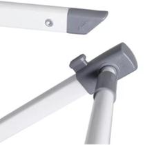 Varal Vertical Retrátil de Chão - Branco