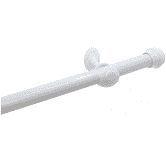 Varão 4 metros Branco simples 19mm