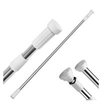 Varão Bastão Médio Haste Retrátil 110-200cm Cortina Banheiro Varão Bastão Médio Haste Retrátil 110-200cm Cortina Banheiro