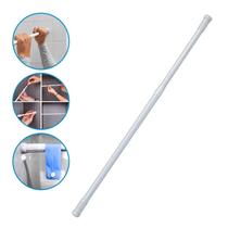 Varão Bastão Médio Haste Retrátil 110-200cm Cortina Banheiro