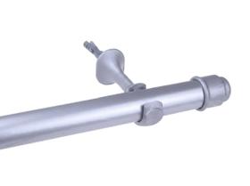 Varão Cortina 28mm Completo em Aço Com Revestimento em PVC Durável para Decoração Quarto Sala