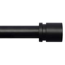 Varão de Cortina Byondeth Ajustável 41-305 cm, 2,5 cm de Diâmetro, Preto Varão de Cortina Byondeth Ajustável 41-305 cm, 2,5 cm de Diâmetro, Preto