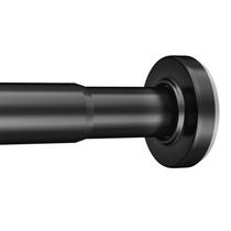 Varão de cortina de chuveiro Amazer Bath Spring Tension 80-190 cm preto Varão de cortina de chuveiro Amazer Bath Spring Tension 80-190 cm preto
