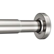 Varão de cortina de chuveiro Amazer Bath Spring Tension Nickel 80-118 cm Varão de cortina de chuveiro Amazer Bath Spring Tension Nickel 80-118 cm