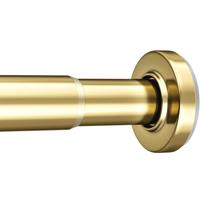 Varão de cortina de chuveiro AmazerBath Spring Tension 80-190 cm dourado Varão de cortina de chuveiro AmazerBath Spring Tension 80-190 cm dourado