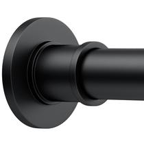 Varão de cortina de chuveiro BRIOFOX ajustável 45-163cm em aço inoxidável