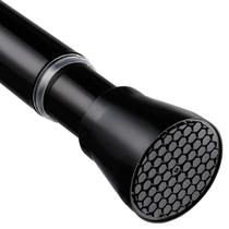 Varão de cortina de chuveiro MEXAU Black Tension 102-185cm Steel