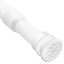 Varão de cortina de chuveiro QILERR Spring Tension 110-190 cm branco Varão de cortina de chuveiro QILERR Spring Tension 110-190 cm branco