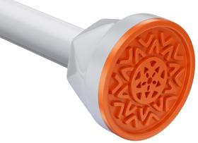 Varão de cortina de chuveiro TITGIPE branco ajustável 80-200cm