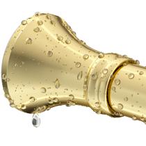 Varão de cortina de chuveiro YNL Gold em aço inoxidável 90-173cm
