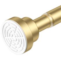 Varão de cortina de tensão AIZESI Gold 75-160cm em aço inoxidável