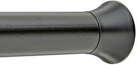 Varão de cortina de tensão Amazon Basics ajustável 60-90 cm preto Varão de cortina de tensão Amazon Basics ajustável 60-90 cm preto