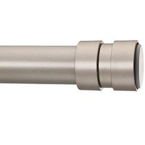 Varão de cortina de tensão BRIOFOX ajustável 81 a 157 cm prateado
