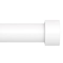 Varão de cortina GSBLUNIE branco extra longo 76-610 cm Heavy Duty Varão de cortina GSBLUNIE branco extra longo 76-610 cm Heavy Duty