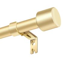 Varão de cortina Hradecti 1" de diâmetro ajustável 76-366 cm dourado Varão de cortina Hradecti 1" de diâmetro ajustável 76-366 cm dourado
