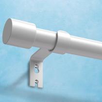 Varão de cortina IFELS Heavy Duty 1-2,5 m de metal branco para janelas