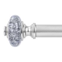 Varão de cortina OLV Silver Crystal 86-213 cm Vintage Farmhouse