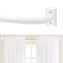 Varão de cortina TANGWIN White 180-360 cm Blackout Heavy Duty