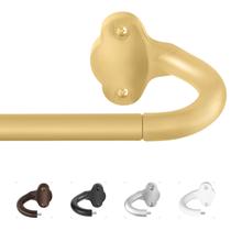 Varão de cortina TVWOO Gold Wrap Around 5/8 Blackout 70-150 cm