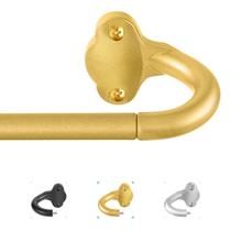 Varão de cortina TVWOO Gold Wrap Around 66-120 cm Blackout