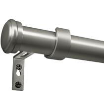 Varão de Cortina Zeerobee Ajustável 81-366 cm Resistente Cinza