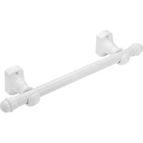 Varão para Cortina Simples com Acessórios Fácil Instalação Kala Branco 200CM Varão para Cortina Simples com Acessórios Fácil Instalação Kala Branco 200CM