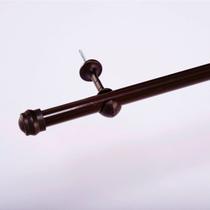 Varão Simples para Cortina de 2 Metros Espessura 19mm - Tabaco