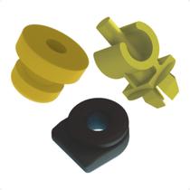 Vareta Capô VW CROSSFOX 2004 a 2020 - Kit 3 Peças