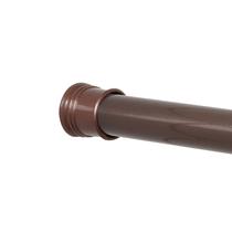 Vareta de chuveiro Zenna Home, tensão ajustável, 110 a 180 cm, bronze