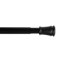Vareta de cortina de tensão Kenney KN634 Rogers 28-48cm preta Vareta de cortina de tensão Kenney KN634 Rogers 28-48cm preta