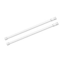 Vareta de cortina de tensão Kimwason 70-120 cm branca ajustável, 2 unidades Vareta de cortina de tensão Kimwason 70-120 cm branca ajustável, 2 unidades