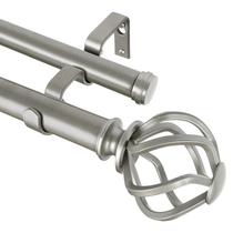 Vareta de cortina dupla KAMANINA 90-180cm Window Telescoping